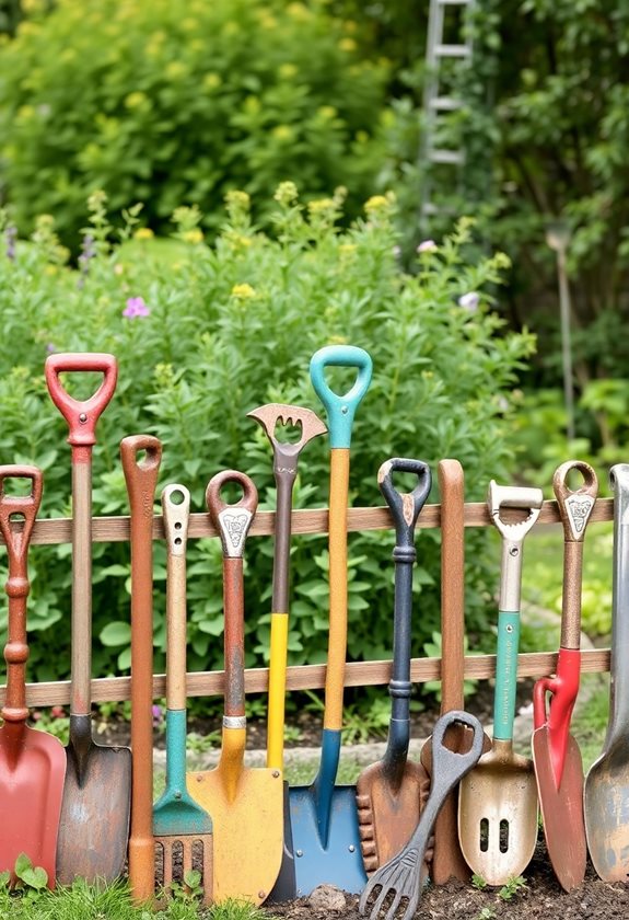 repurposed tools for fencing