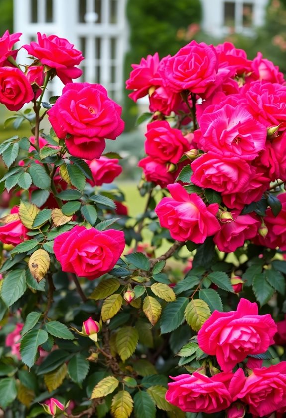 roses require careful maintenance