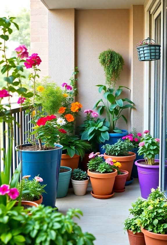 seasonal balcony garden ideas