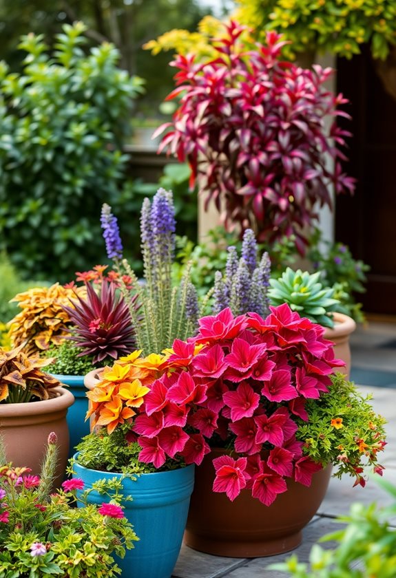 seasonal container garden care