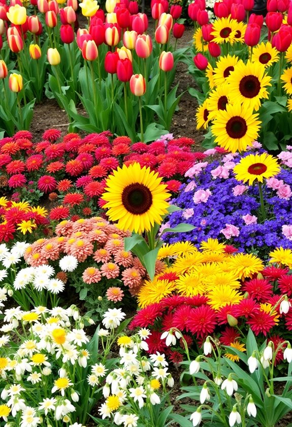 seasonal flower variety guide