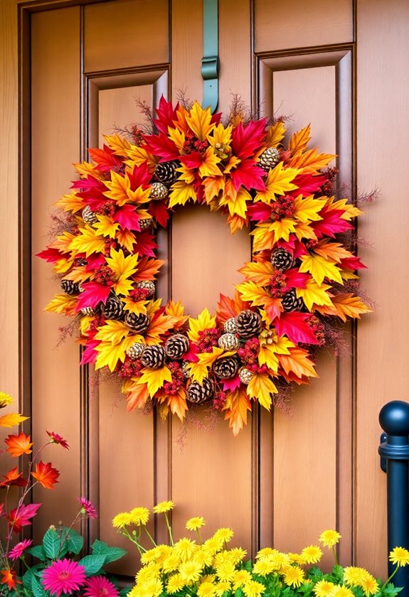 seasonal garden wreath inspiration