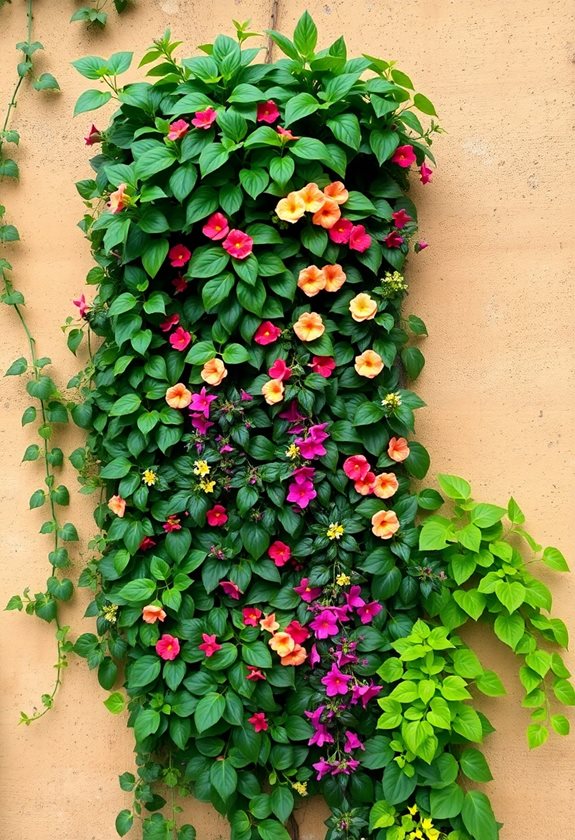 seasonal vertical garden care