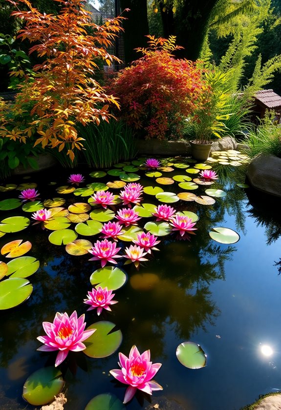 seasonal water lily care