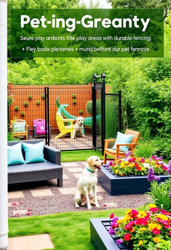 secure engaging pet playground