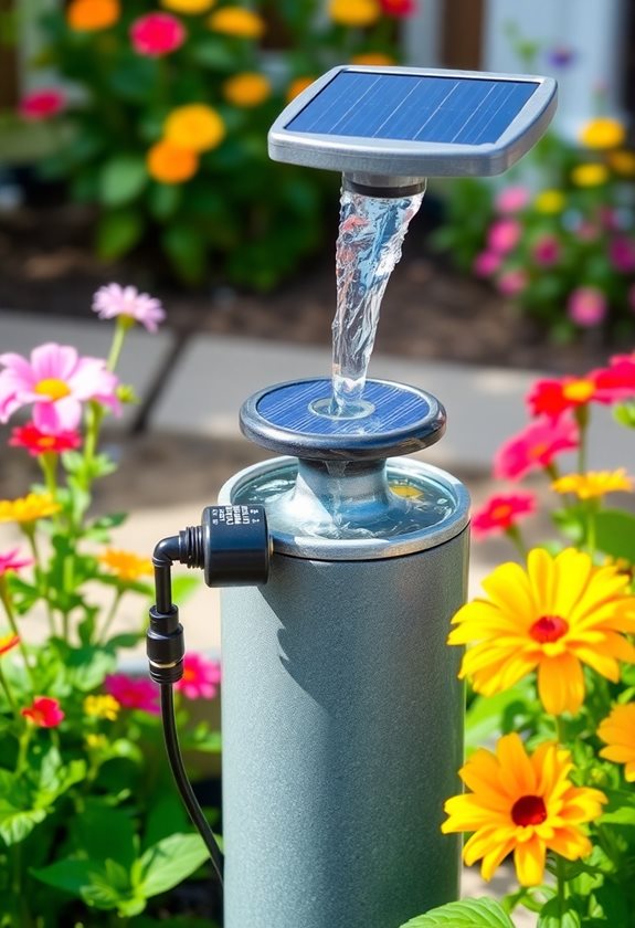 secure pump and tubing