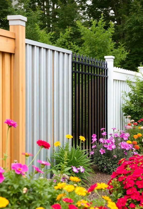 selecting durable fencing materials