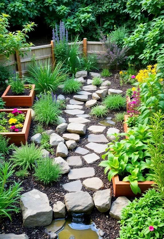 sensory exploration in gardens