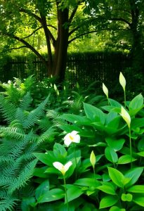 shade loving foliage plants