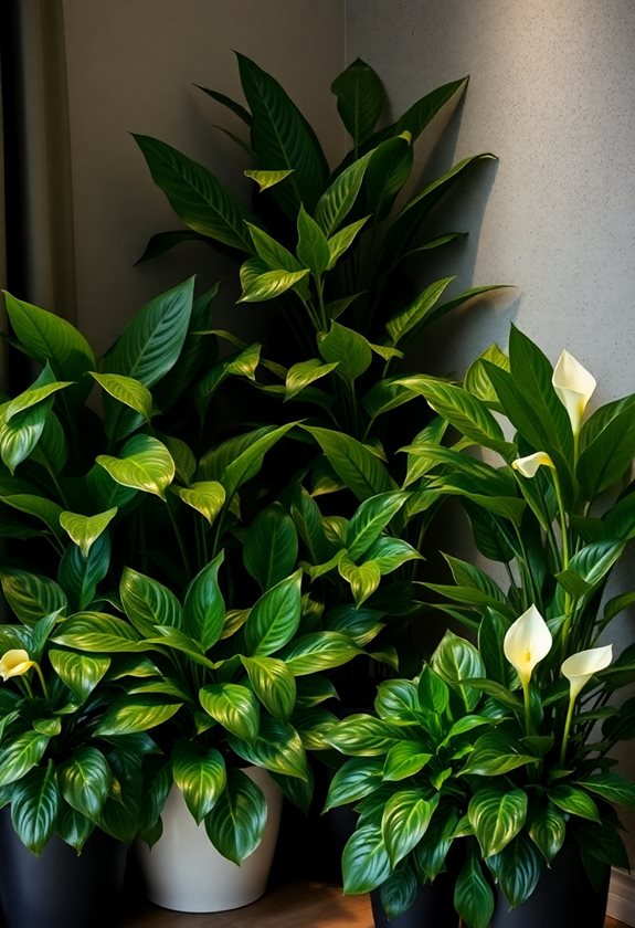 shade loving indoor foliage plants