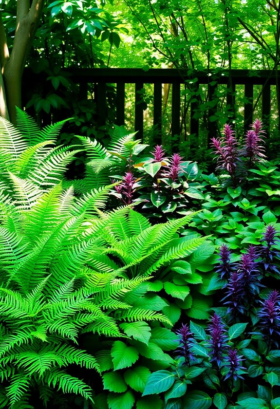 shade loving plants for gardens