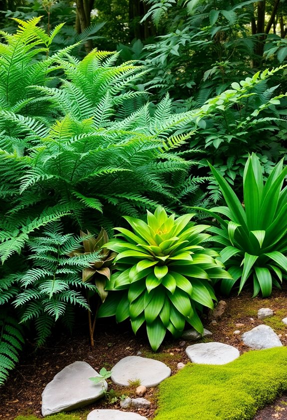 shaded garden design tips