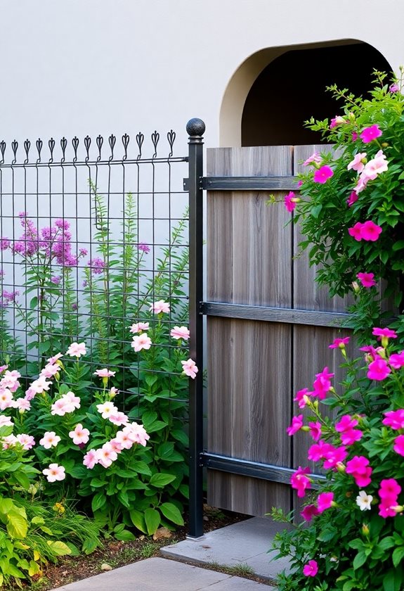 simple effective wire fencing