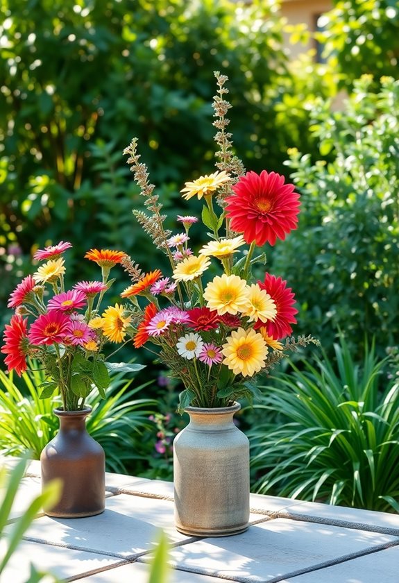 simplified flower arrangement tips