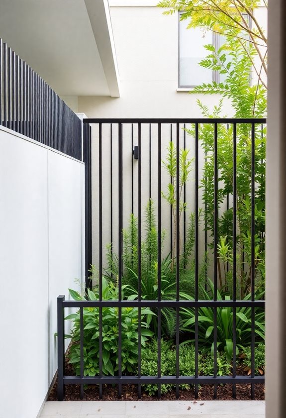 sleek secure customizable fencing