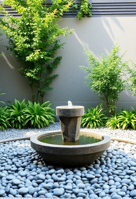 sleek simple water designs