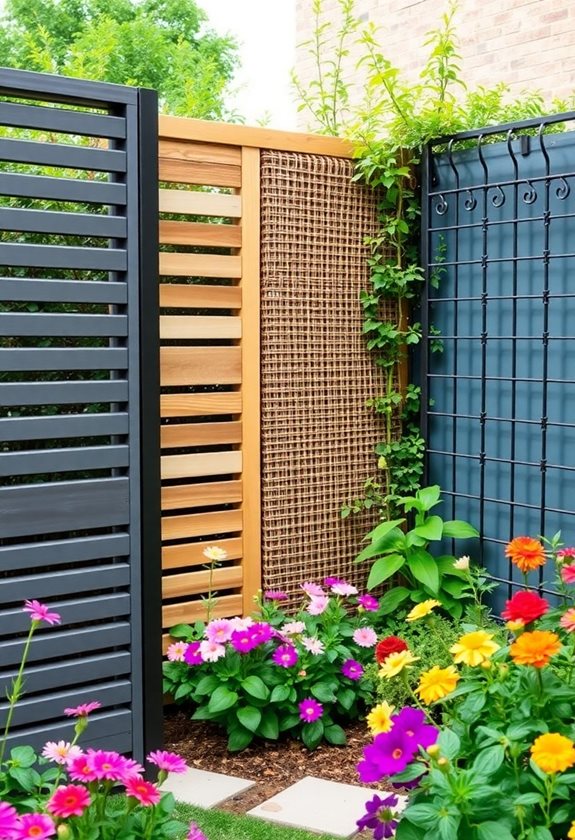 small garden fencing solutions