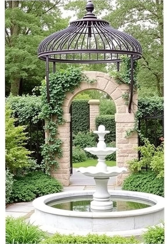 sophisticated formal garden designs
