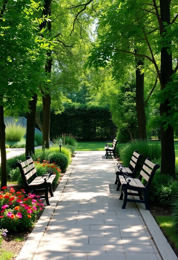 strategic bench placement guidelines