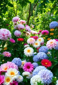 stunning garden flower displays