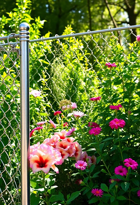 sturdy low maintenance garden fencing