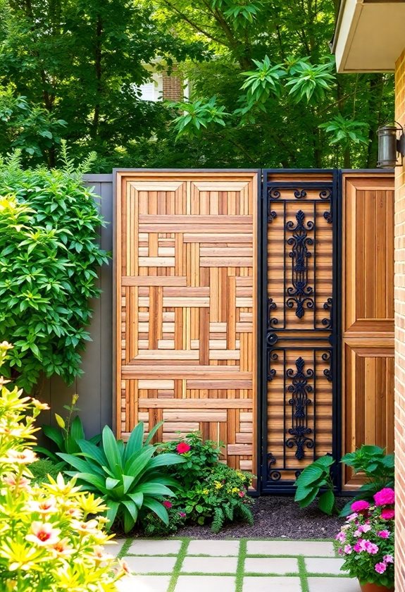 stylish backyard privacy solutions