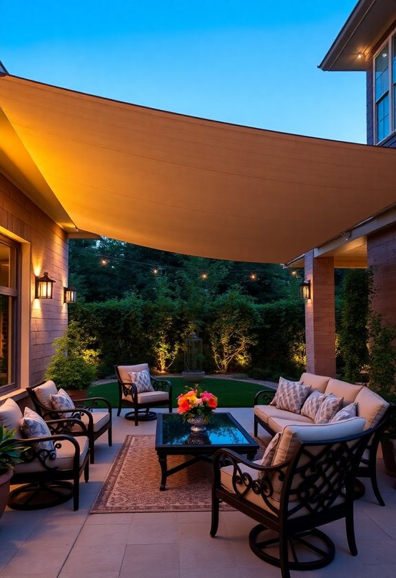 stylish shade for outdoors
