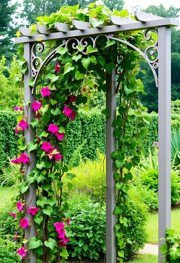 stylish support for climbing plants
