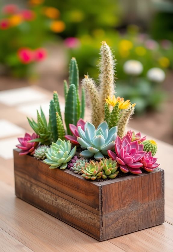 succulent and cactus pairings