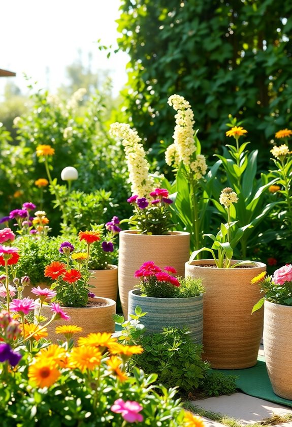 sustainable biodegradable planter options