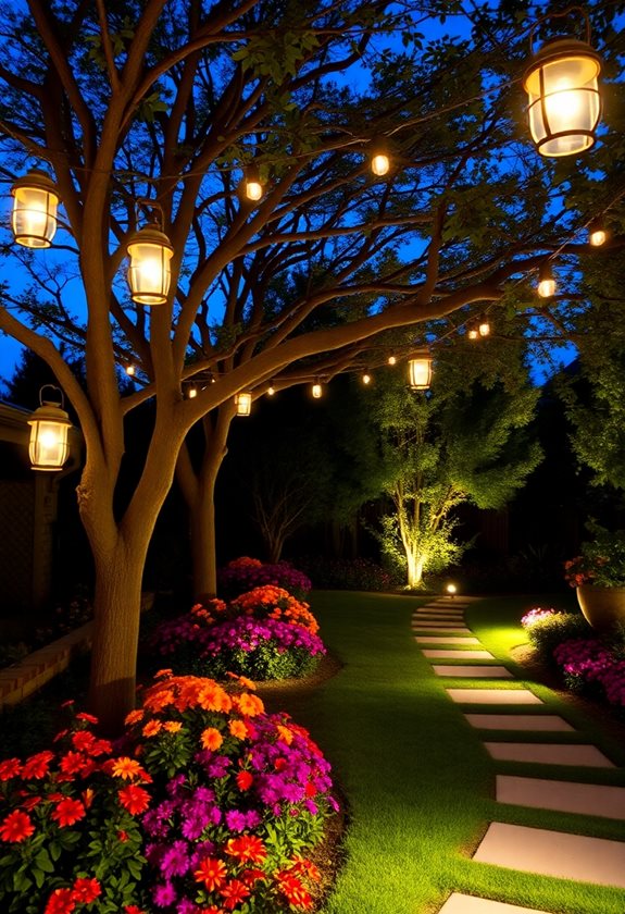 sustainable garden lighting ideas