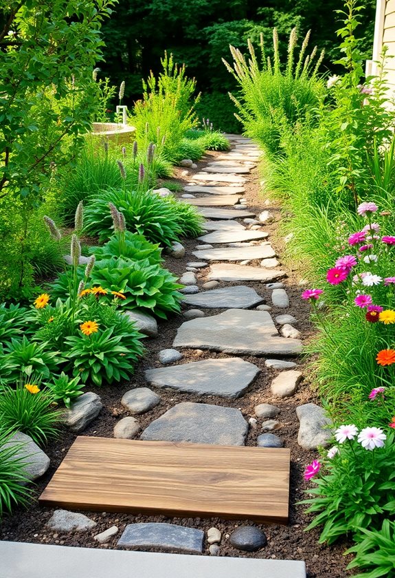 sustainable materials for walkways