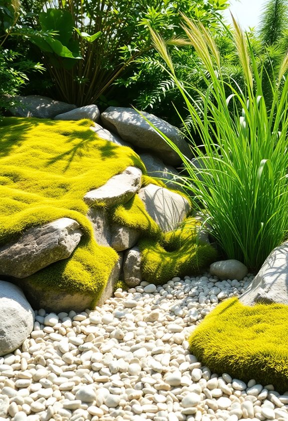 textural elements enhance garden experience