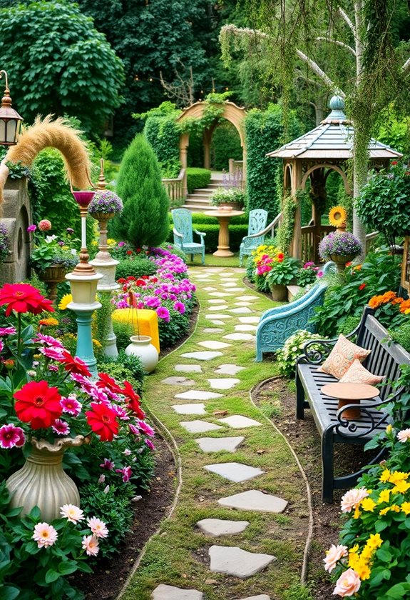 themed garden design ideas