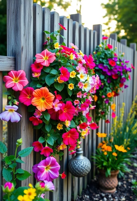 thriving garden flower care