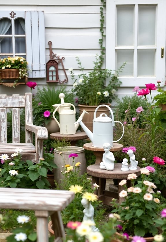 timeless vintage garden decor