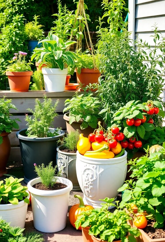 top containers for gardening