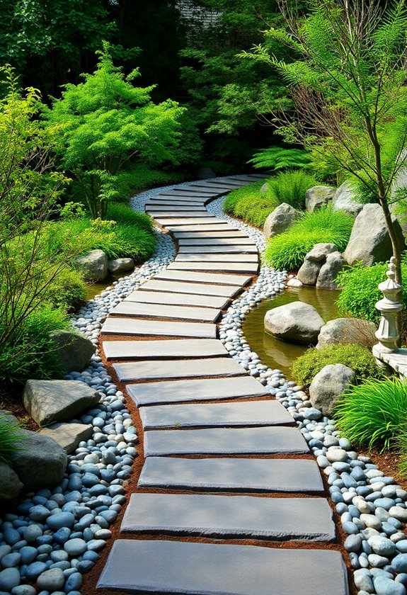 tranquil pathways for meditation