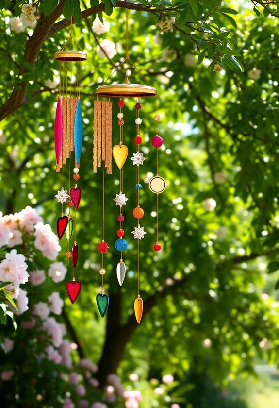 transform garden with chimes