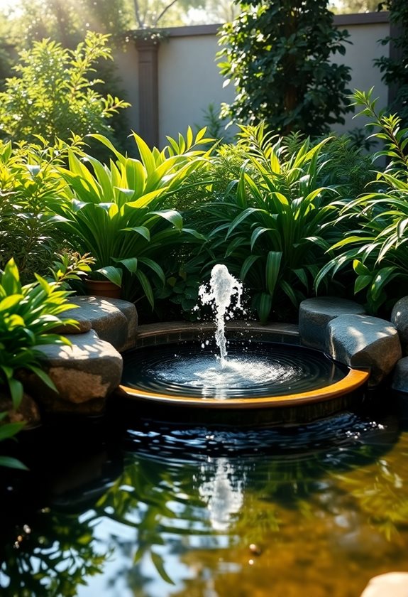 transform garden with tranquility