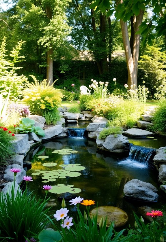 transform garden with tranquility