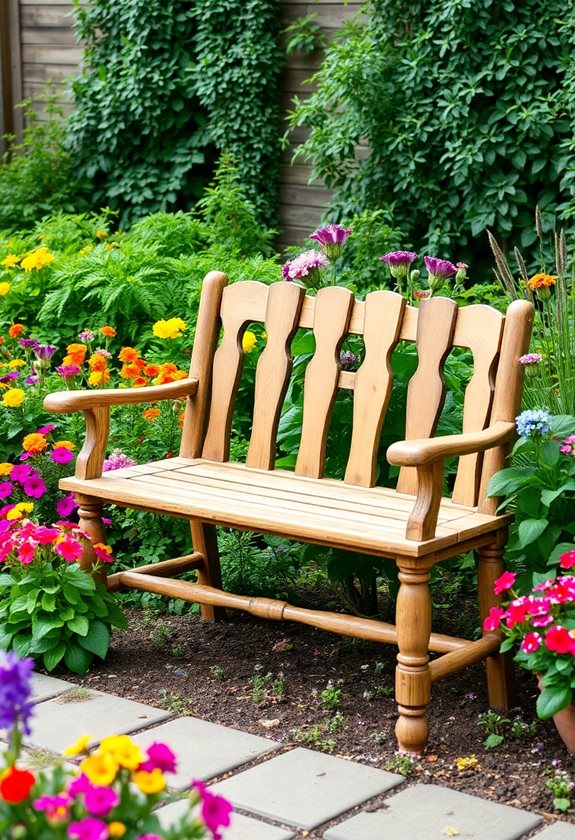 transform old furniture creatively