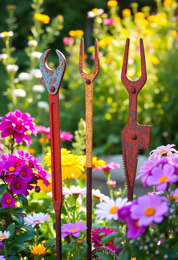 transform tools into stakes
