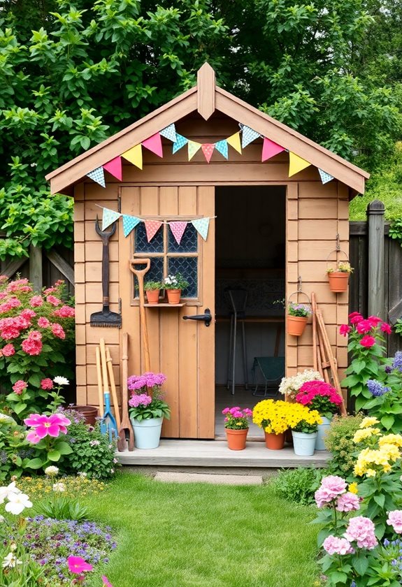 transform your garden shed