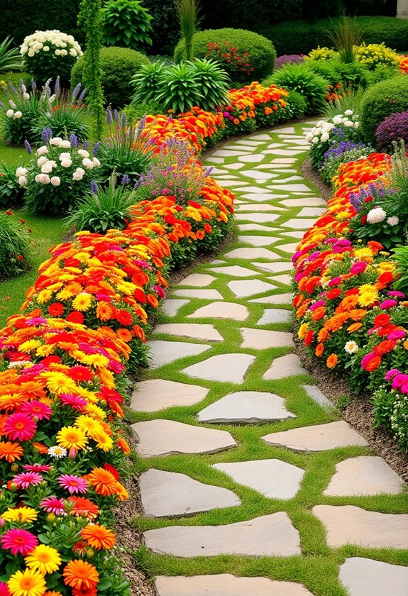 transformative garden pathways created