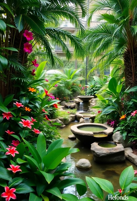 tropical garden mental benefits