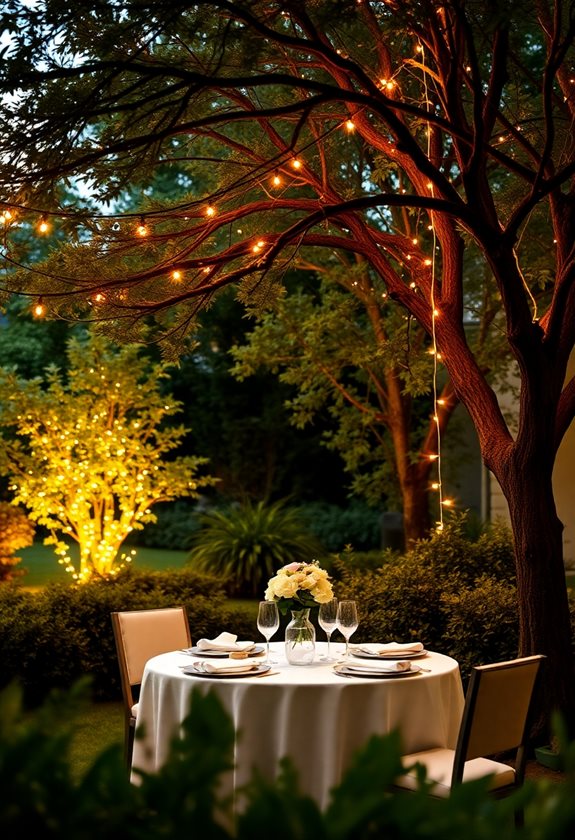 twinkling fairy lights ambiance