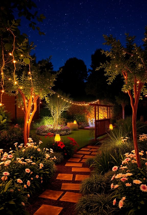 twinkling lights create magic