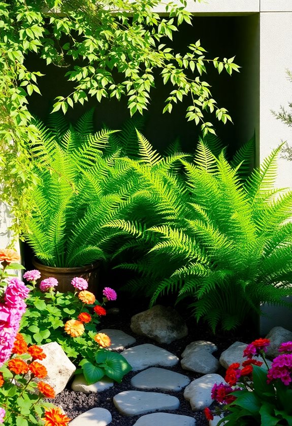 utilizing ferns in gardens