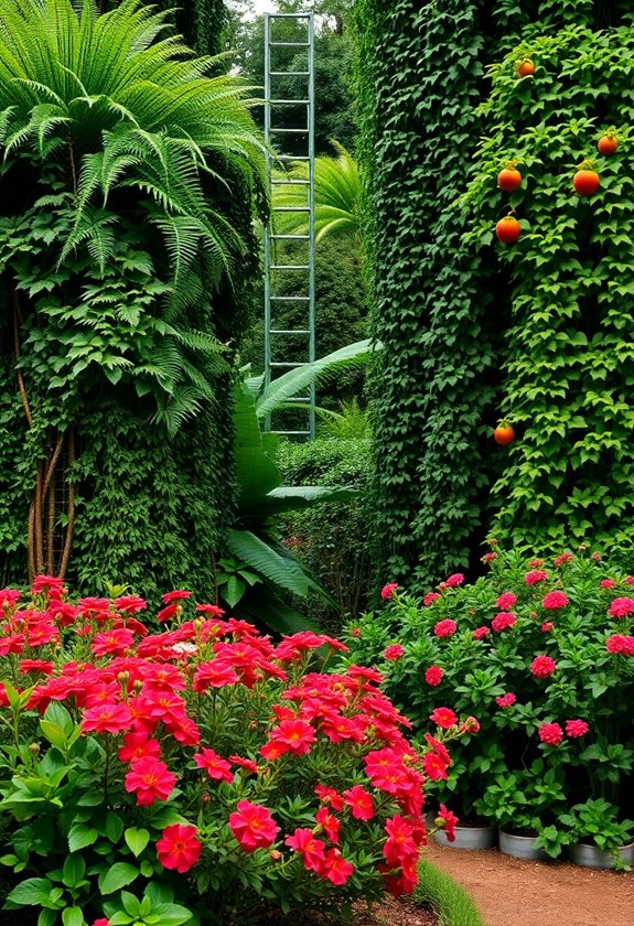 varying plant heights creatively